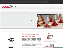 Tablet Screenshot of logicdata.com